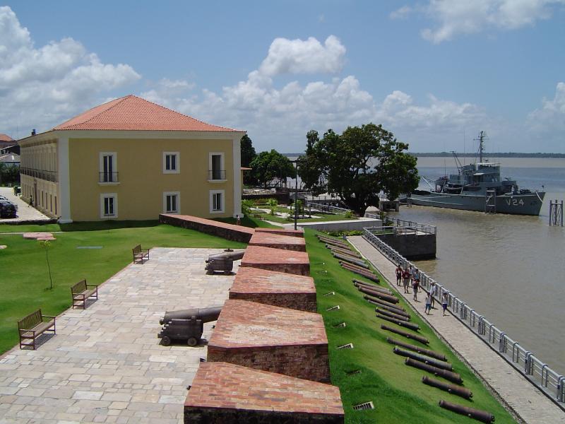 Vista do núcleo histórico de Belém